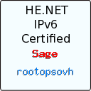 IPv6 Certification Badge for rootopsovh