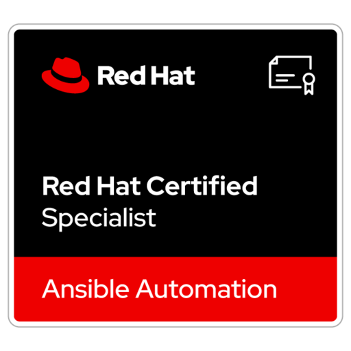Red Hat Certified Specialist in Ansible Automation